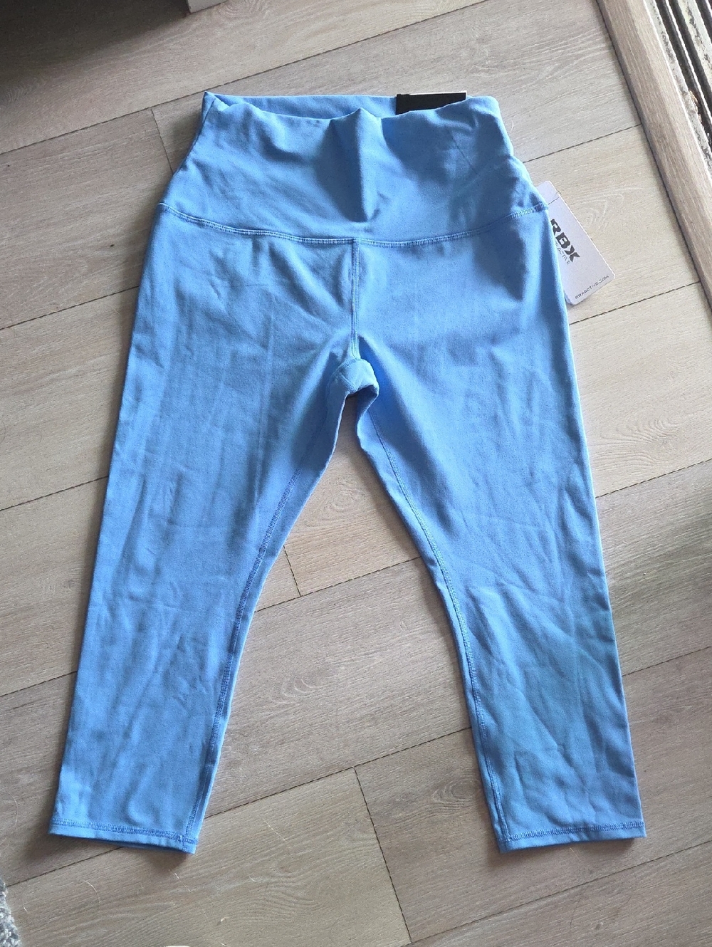 Light Blue  High-Waist Leggings